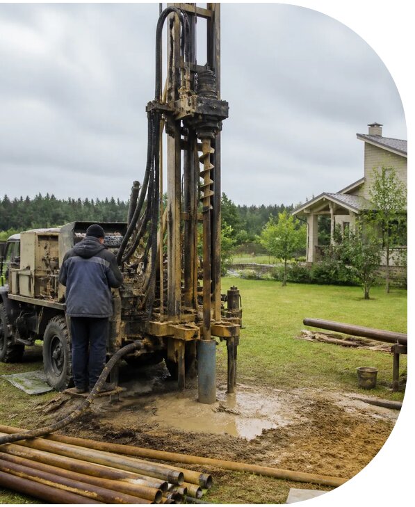 Бурение скважины для водоснабжения частного дома в Новошахтинске